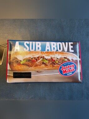 Rare Kent Stetson x Jersey Mike's Sub Above Clutch Crossbody Bag